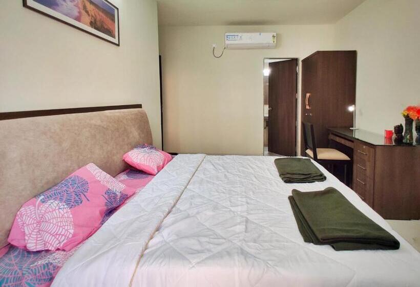 带大床的标准间, Cozy Condo At Mihan Nagpur