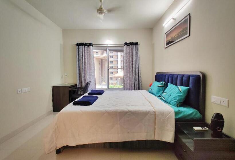 带大床的标准间, Cozy Condo At Mihan Nagpur