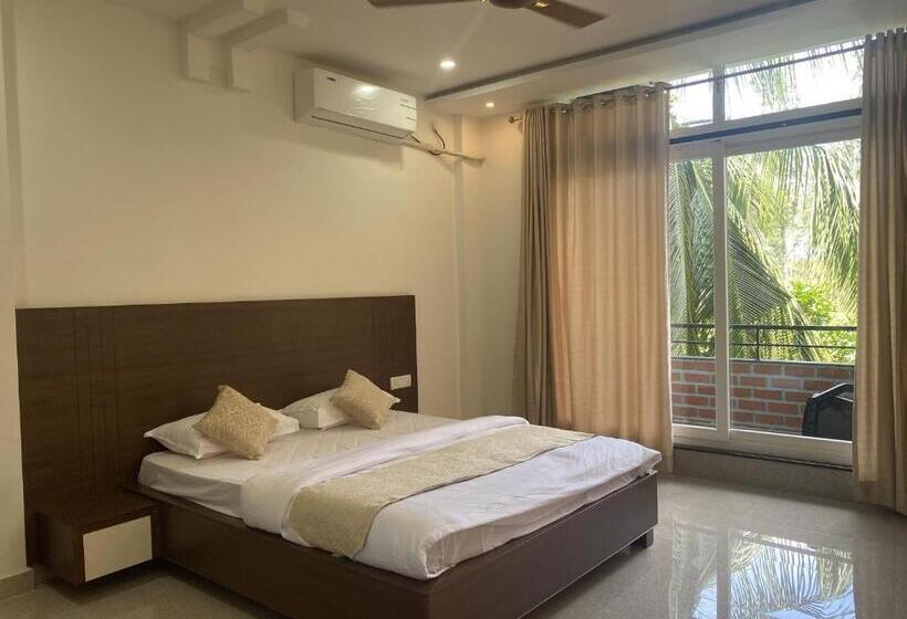 带大床的豪华间, Mazra Retreat, Coorg Kushālnagar