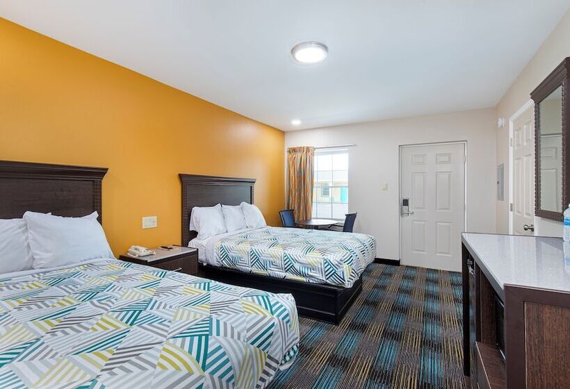 Номер Стандарт 2 Двуспальные Кровати, Cardinal Motel Bowling Green