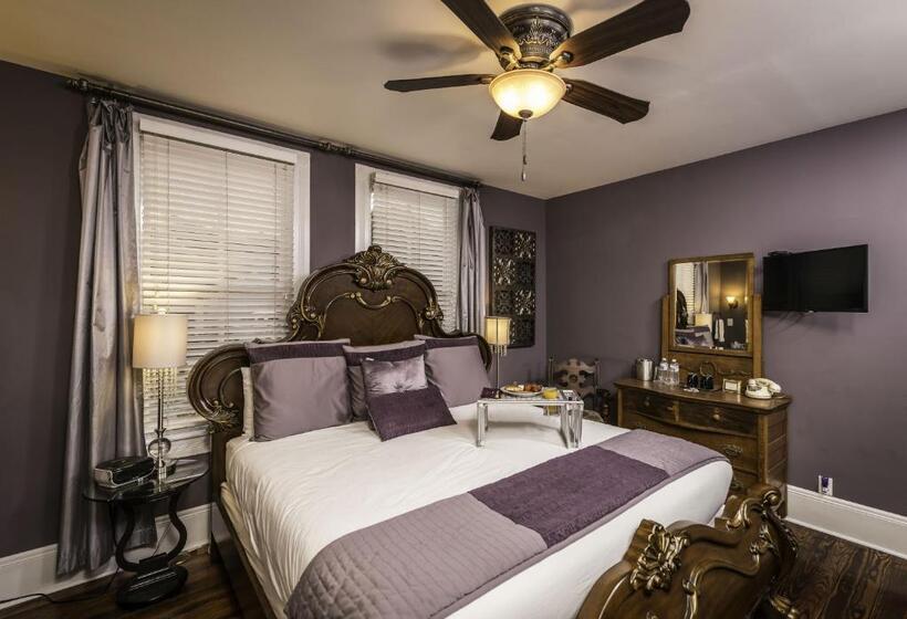 キングサイズベッドのデラックスルーム, Carriage Way Inn Bed & Breakfast Adults Only   21 Years Old And Up