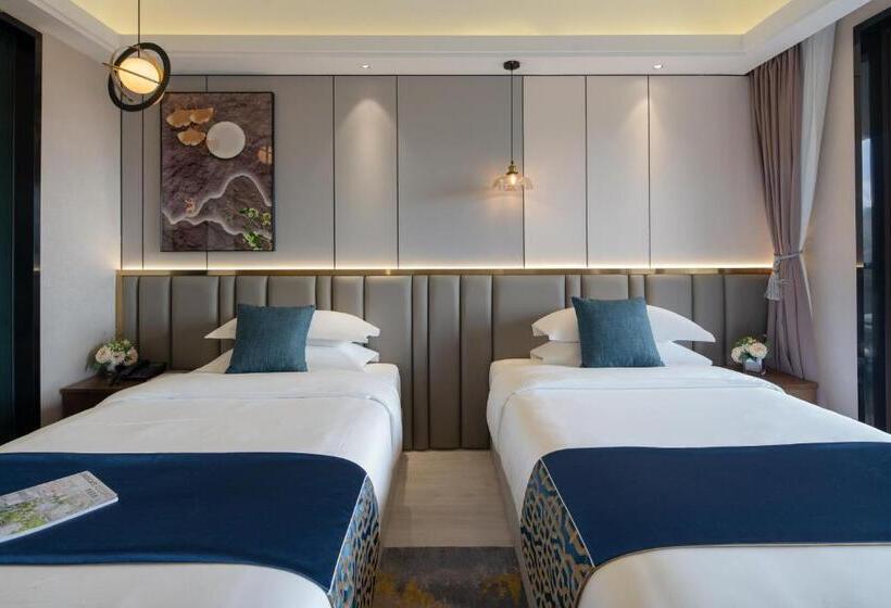 غرفة ديلوكس مطلة على الجبل, Argyle Resort Lijiang