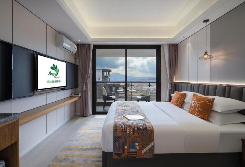 غرفة ديلوكس ذات إطلالة, Argyle Resort Lijiang