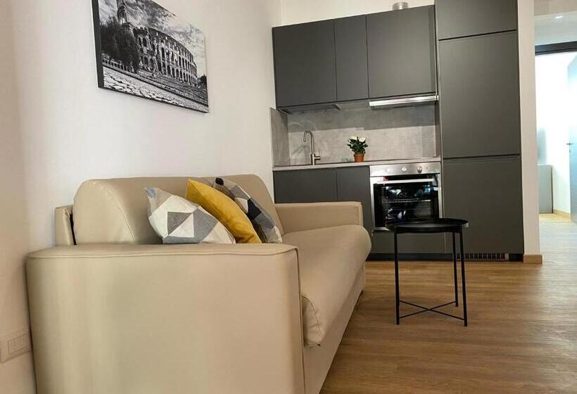 Апартаменты 1 Спальня, Ottavia Residence Roma