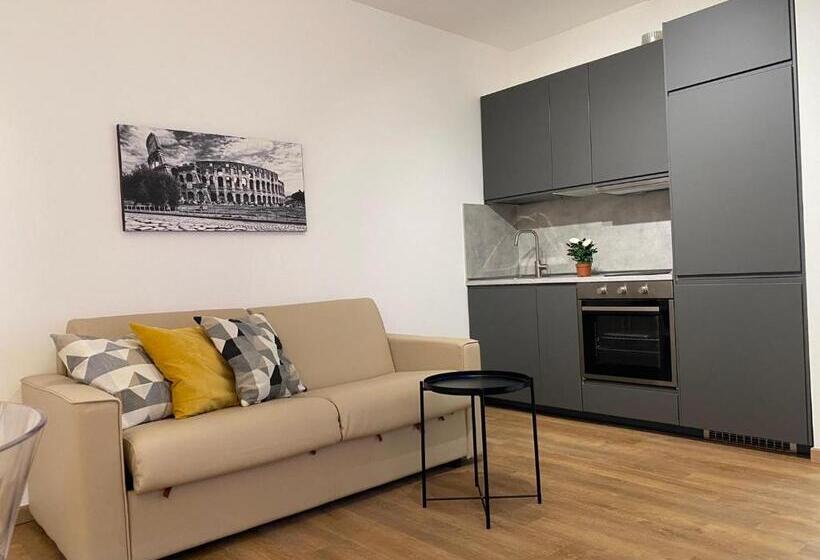 Апартаменты 1 Спальня с Балконом, Ottavia Residence Roma