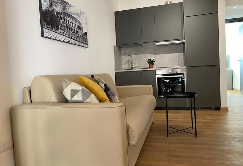 침실 1개 디럭스 아파트, Ottavia Residence Roma