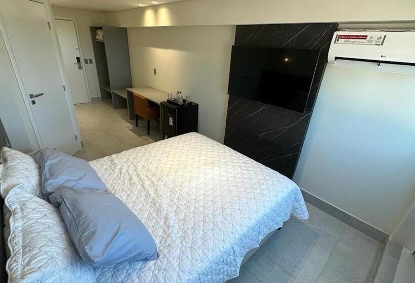 침실 1개 바다 전망 아파트, Flat Arpoar Suítes Manaíra Com Vista Para O Mar