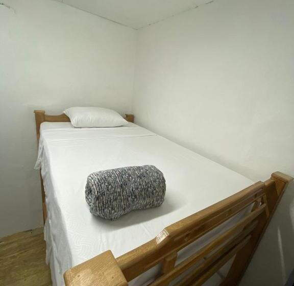 Четырехместный номер эконом класса с общей ванной комнатой, Origen Hostel Jardín