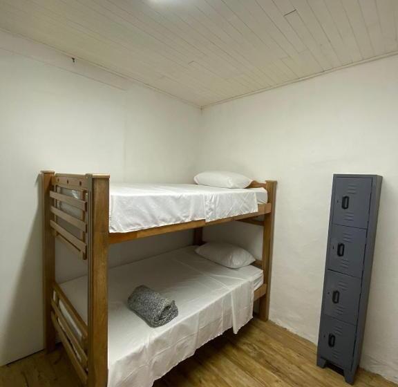 Четырехместный номер эконом класса с общей ванной комнатой, Origen Hostel Jardín