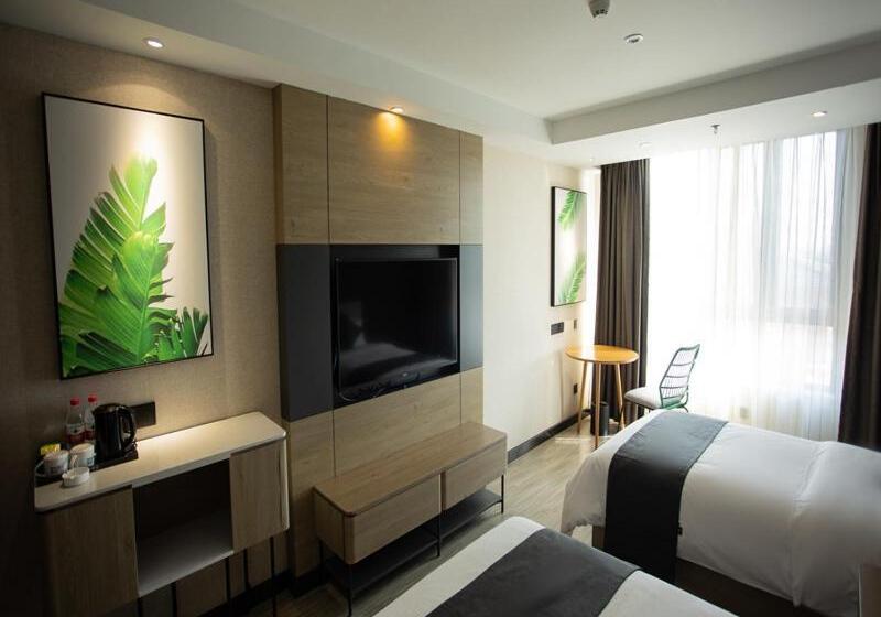 Семейный Номер, Thank Inn Plus Jiaozuo Mengzhou Sangpo Times New Town