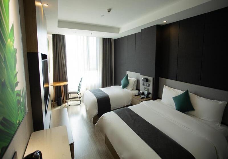 Семейный Номер, Thank Inn Plus Jiaozuo Mengzhou Sangpo Times New Town