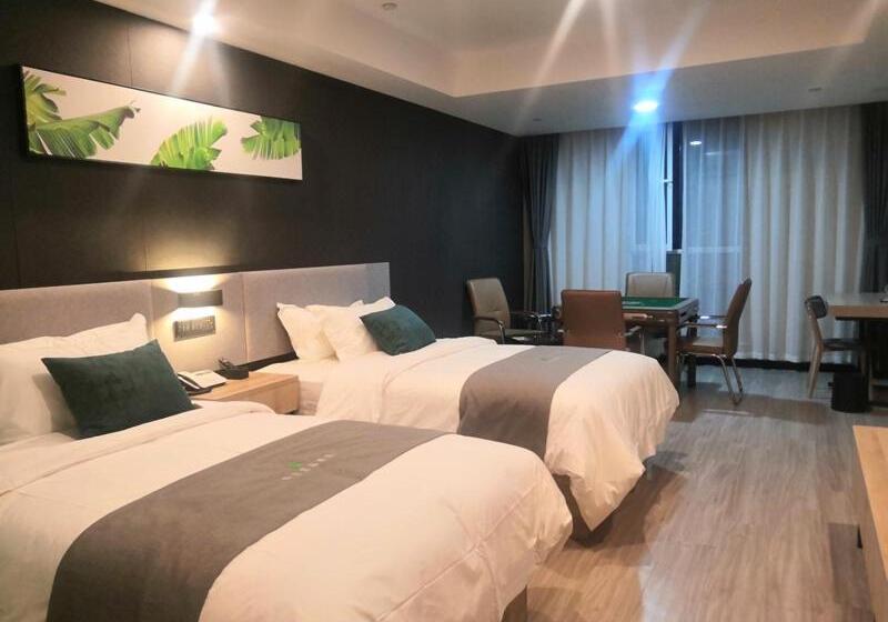 Номер Стандарт, Thank Inn Zaozhuang Tengzhou Jinghe Road Zhenai Mall