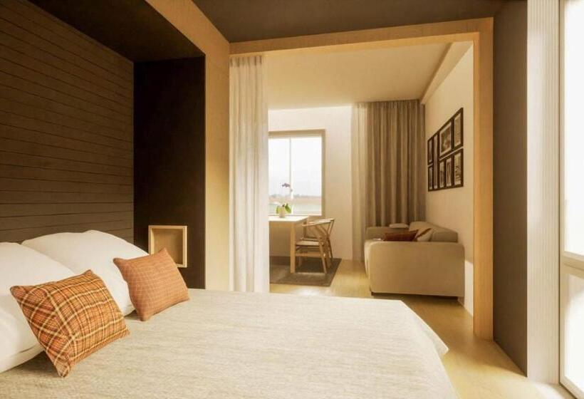 חדר סופריור, Nallikari Seaside Aalto Apartments