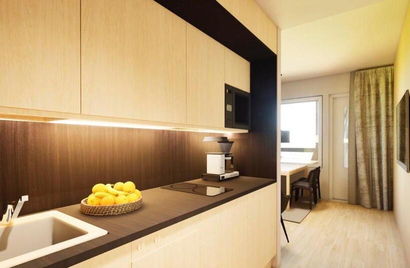 סוויטת דלוקס נוף לים, Nallikari Seaside Aalto Apartments