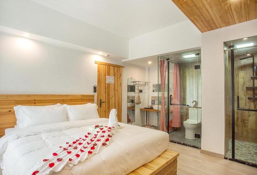 Номер Стандарт, Cloudy Warm Hotel   Huangshan Scenic Area Transfer Center Branch