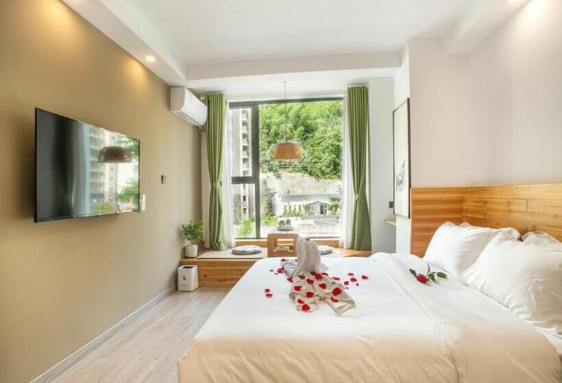 Номер Superior Кровать Куин, Cloudy Warm Hotel   Huangshan Scenic Area Transfer Center Branch