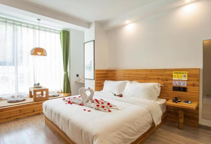 Номер Superior Кровать Куин, Cloudy Warm Hotel   Huangshan Scenic Area Transfer Center Branch