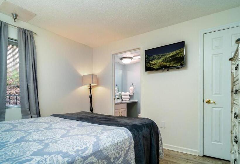 Lejlighed 1 Soveværelse m. Udsigt, Condo In Gatlinburg Very Peaceful   10 Min Walk To Main Strip
