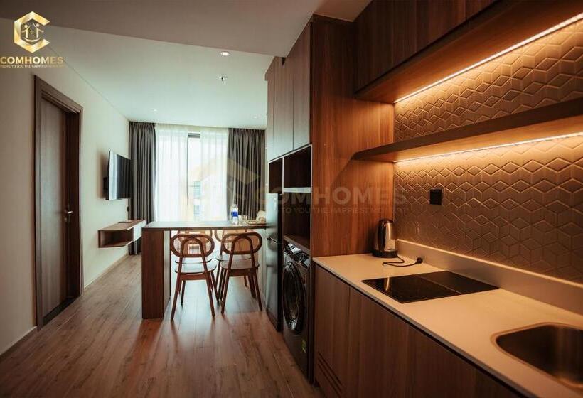 آپارتمان 1 خوابه با چشم‌انداز, Mandala Hotel Phú Yên Tuy Hòa
