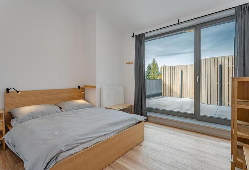 Апартаменты Дюплекс 1 Спальня, Abertamy Platz Apartments