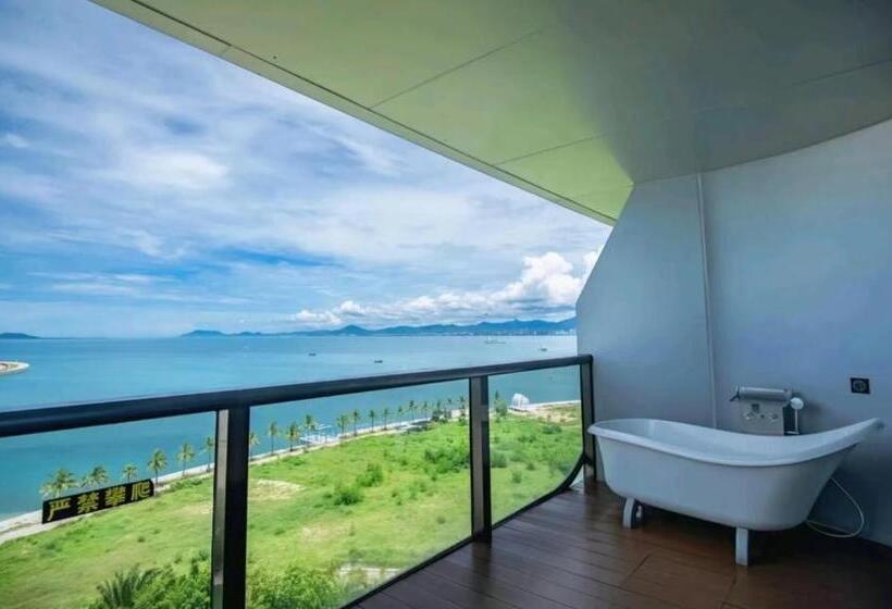 クイーンサイズベッドのスタンダードルーム, Sanya Romantic Journey Sea Resort & Spa