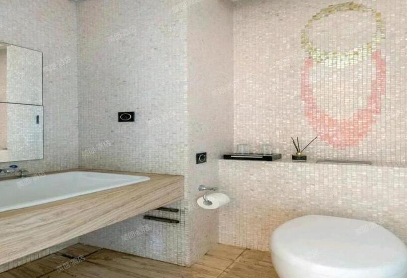 バルコニー付スタンダード４ベッドルーム, Sanya Romantic Journey Sea Resort & Spa