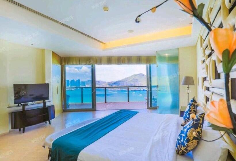 景色の見えるスタンダード４人部屋, Sanya Romantic Journey Sea Resort & Spa