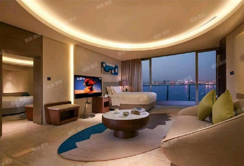 景色の見えるスタンダード４人部屋, Sanya Romantic Journey Sea Resort & Spa