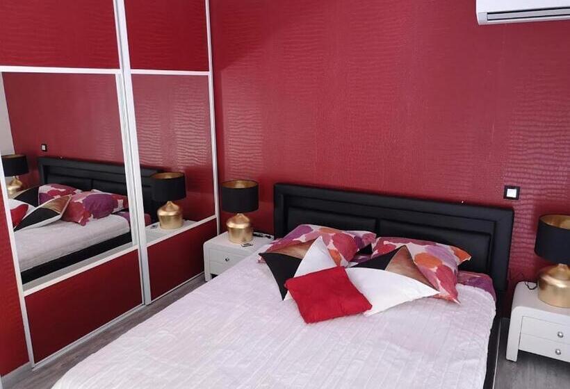 اتاق استاندارد با بالکن, Chambre La Palmeraie Village Naturiste