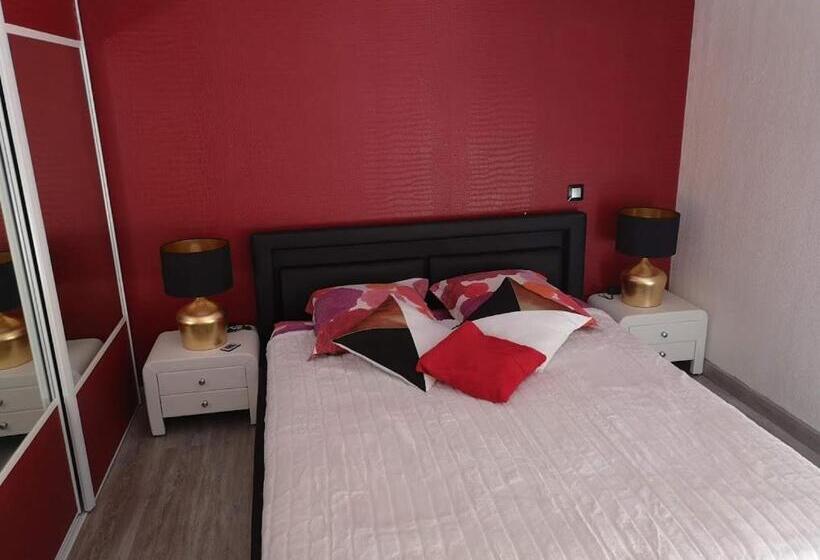 اتاق استاندارد با بالکن, Chambre La Palmeraie Village Naturiste