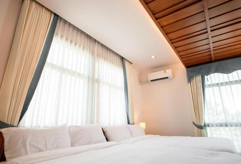 Четырехместный Номер Deluxe, Huan Chom Jan Hometel At Lampang