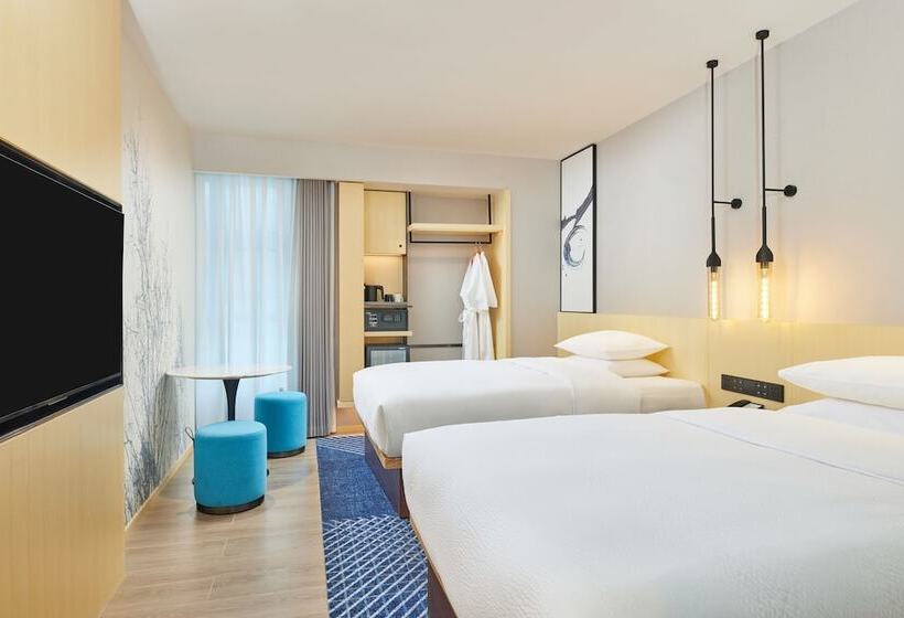 חדר סטנדרט שתי מיטות זוגיות, Fairfield By Marriott Changsha Tianxin