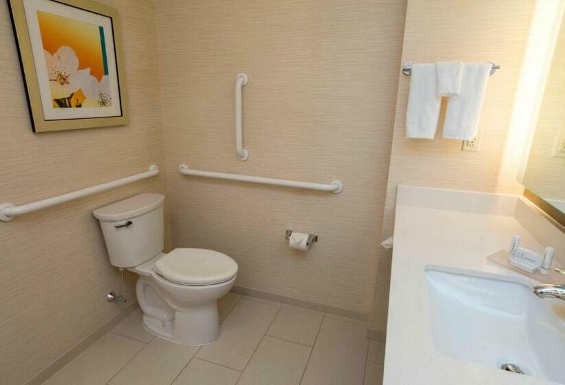 带大床的标准间, Fairfield Inn & Suites By Marriott Geneva Finger Lakes