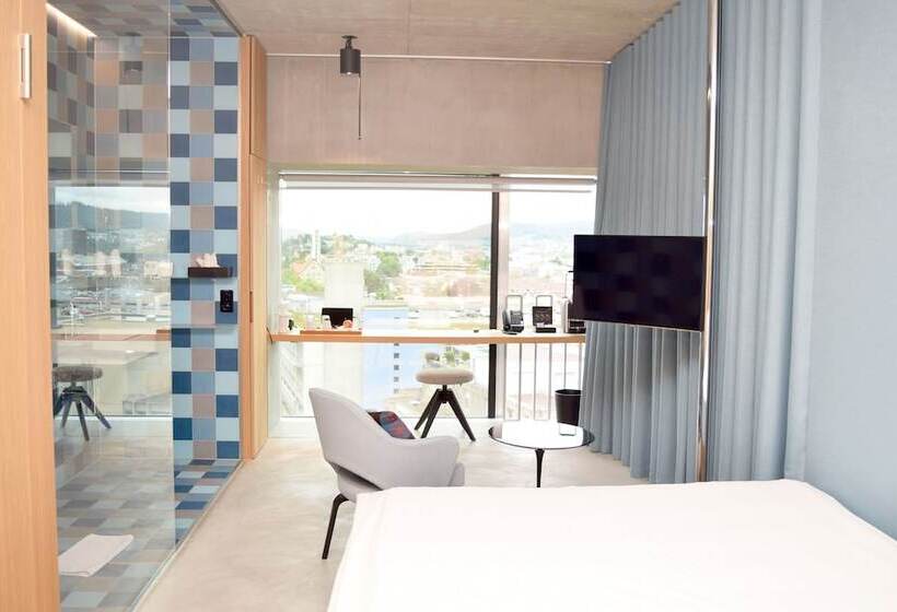 غرفة بيزنس, Placid Hotel Design & Lifestyle Zurich
