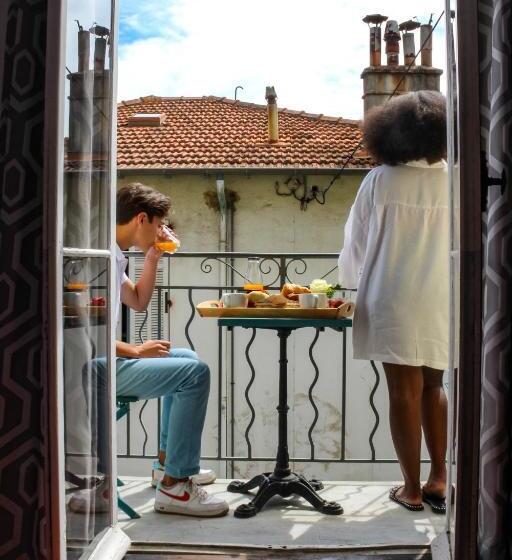 غرفة قياسية ثلاثية مزودة بتراس, B&b Villa Du Roc Fleuri