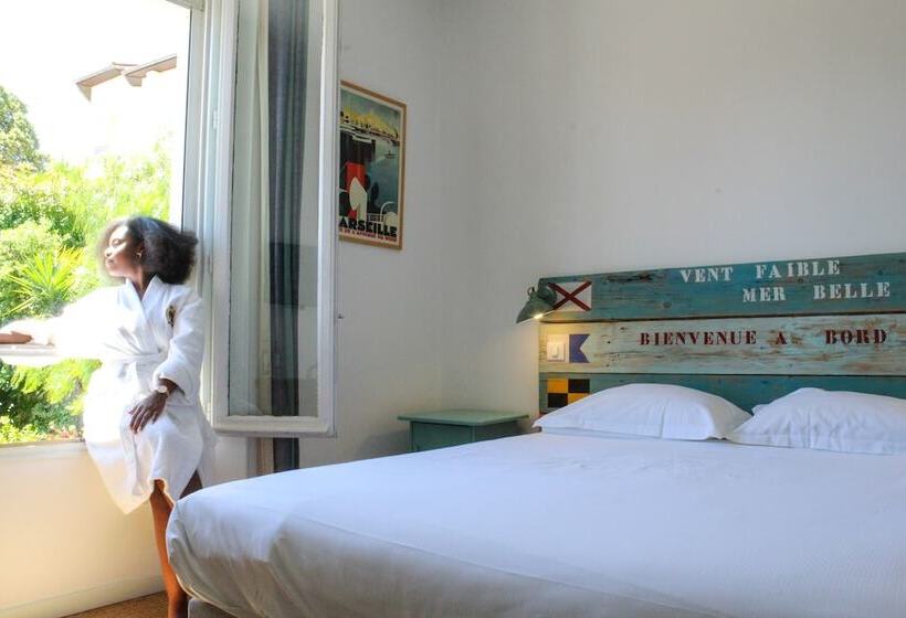 غرفة قياسية مطلّة علي الحديقة, B&b Villa Du Roc Fleuri