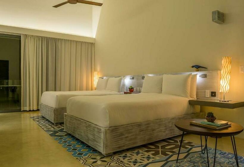 ２ダブルベッドのスタンダードルーム, Andaz Mayakoba Resort Riviera Maya, By Hyatt