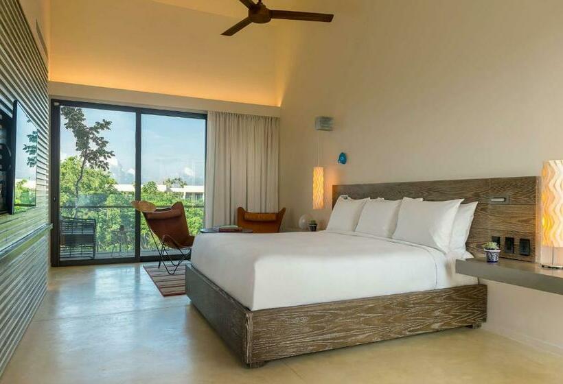 キングサイズベッドのスタンダードルーム, Andaz Mayakoba Resort Riviera Maya, By Hyatt