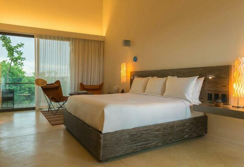 带大床的标准间, Andaz Mayakoba Resort Riviera Maya, By Hyatt
