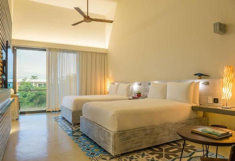 ２ダブルベッドのスタンダードルーム, Andaz Mayakoba Resort Riviera Maya, By Hyatt