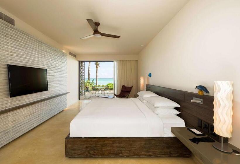キングサイズベッドのスタンダードルーム, Andaz Mayakoba Resort Riviera Maya, By Hyatt