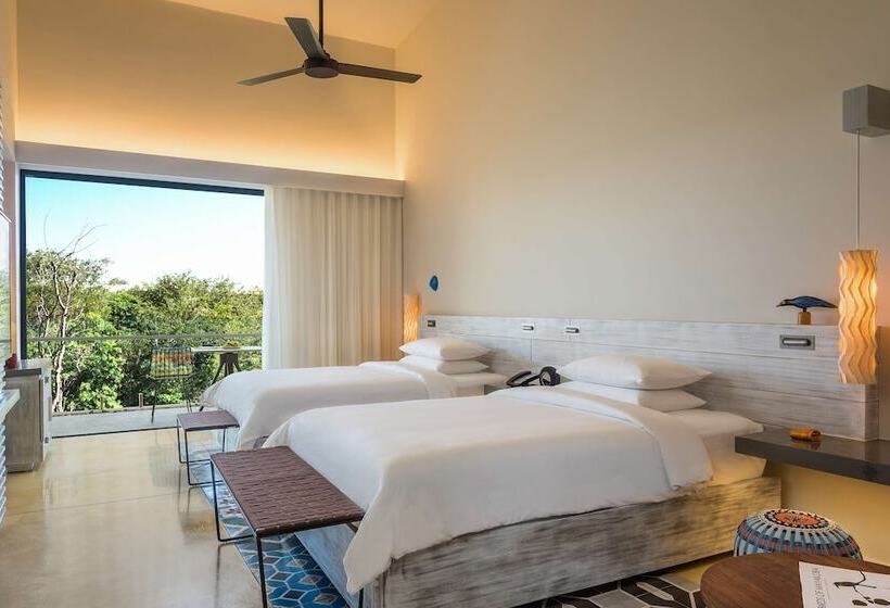 ２ダブルベッドのスタンダードルーム, Andaz Mayakoba Resort Riviera Maya, By Hyatt