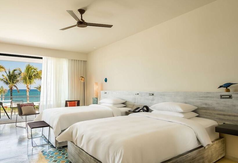 带2个双人床的标准工作室, Andaz Mayakoba Resort Riviera Maya, By Hyatt