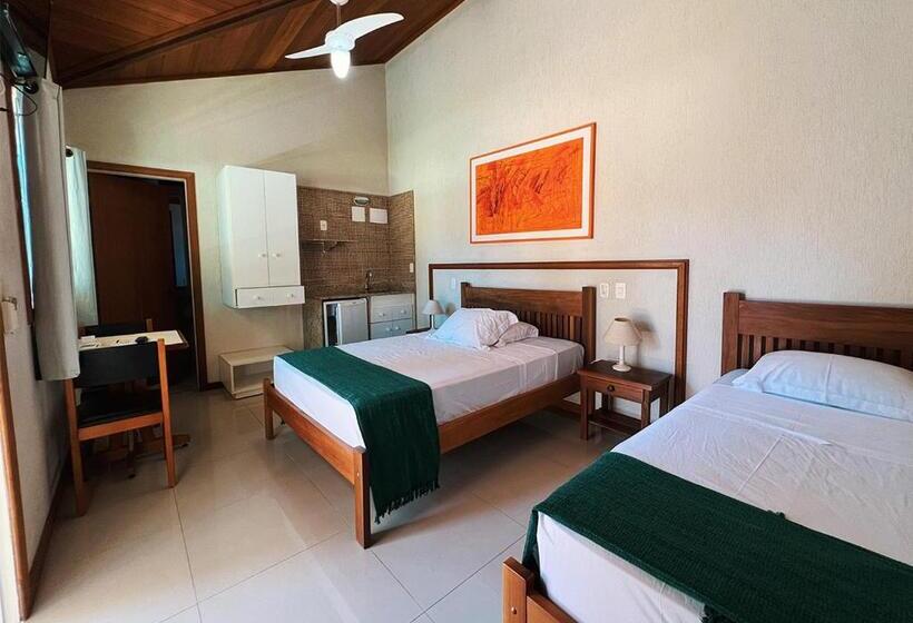 Quarto Triplo Estandar, Pousada Lua Cheia