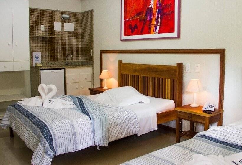 Quarto Triplo Estandar, Pousada Lua Cheia