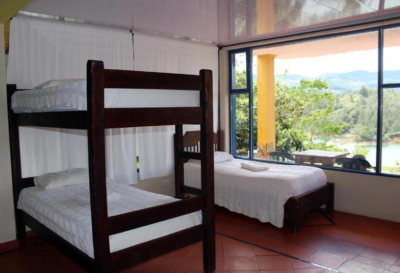 Кровать в Общей Комнате, Casa Encuentro Ecolodge