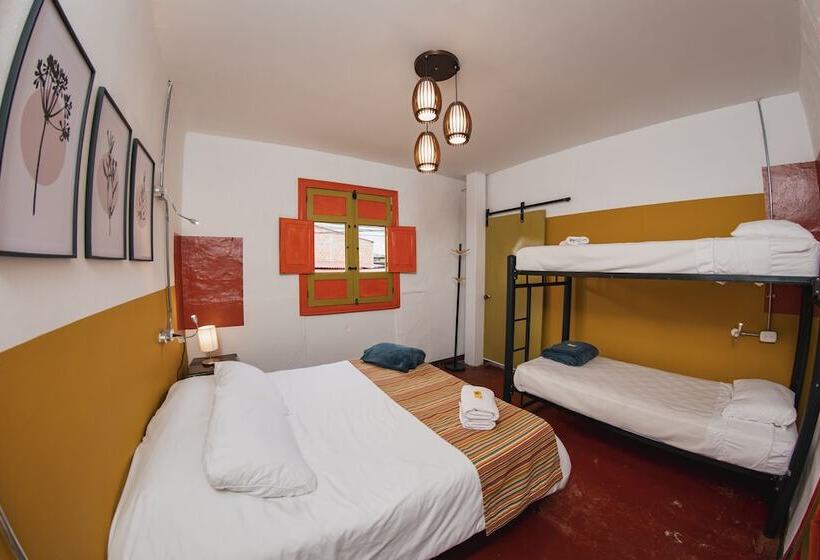 Habitación Cuádruple Estándar, Viajero Salento Hostel
