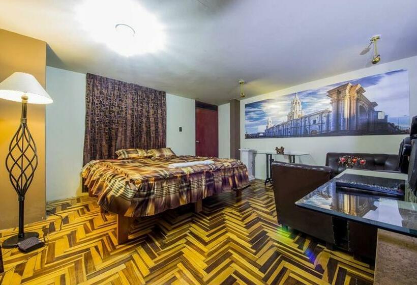 스탠다드 룸 킹사이즈 침대, Sillary Hostal Boutique