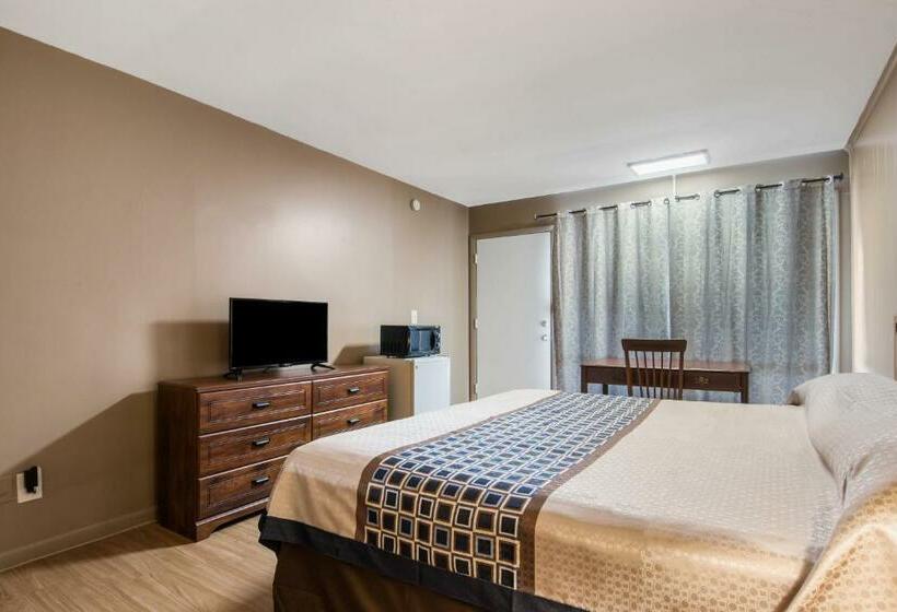 חדר סטנדרט עם מיטת קינג, Knights Inn Amsterdam