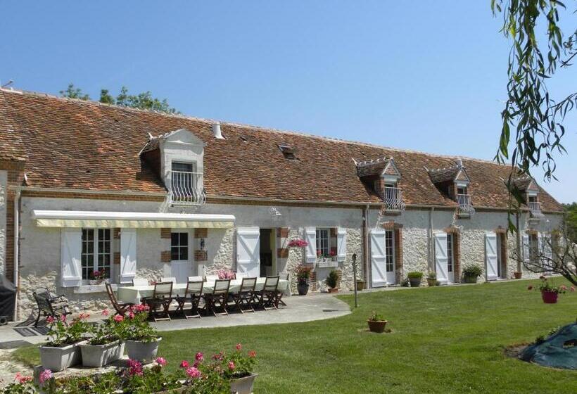 חדר משפחתי נוף לגינה, Chambres D Hôtes La Quèrière